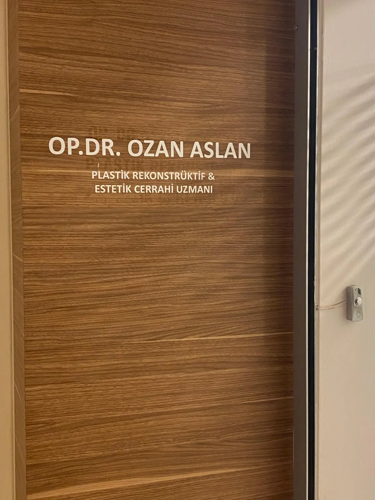 Op. Dr. Ozan Aslan Muayenehanesi