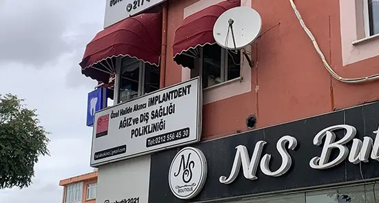 Özel Halide Akıncı İmplantdent Ağız ve Diş Sağlığı Polikliniği