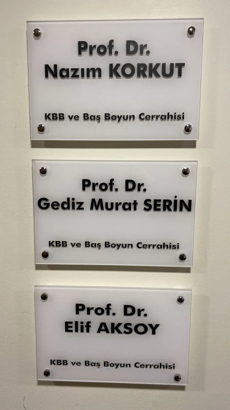 Prof. Dr. Gediz Murat Serin Muayenehanesi