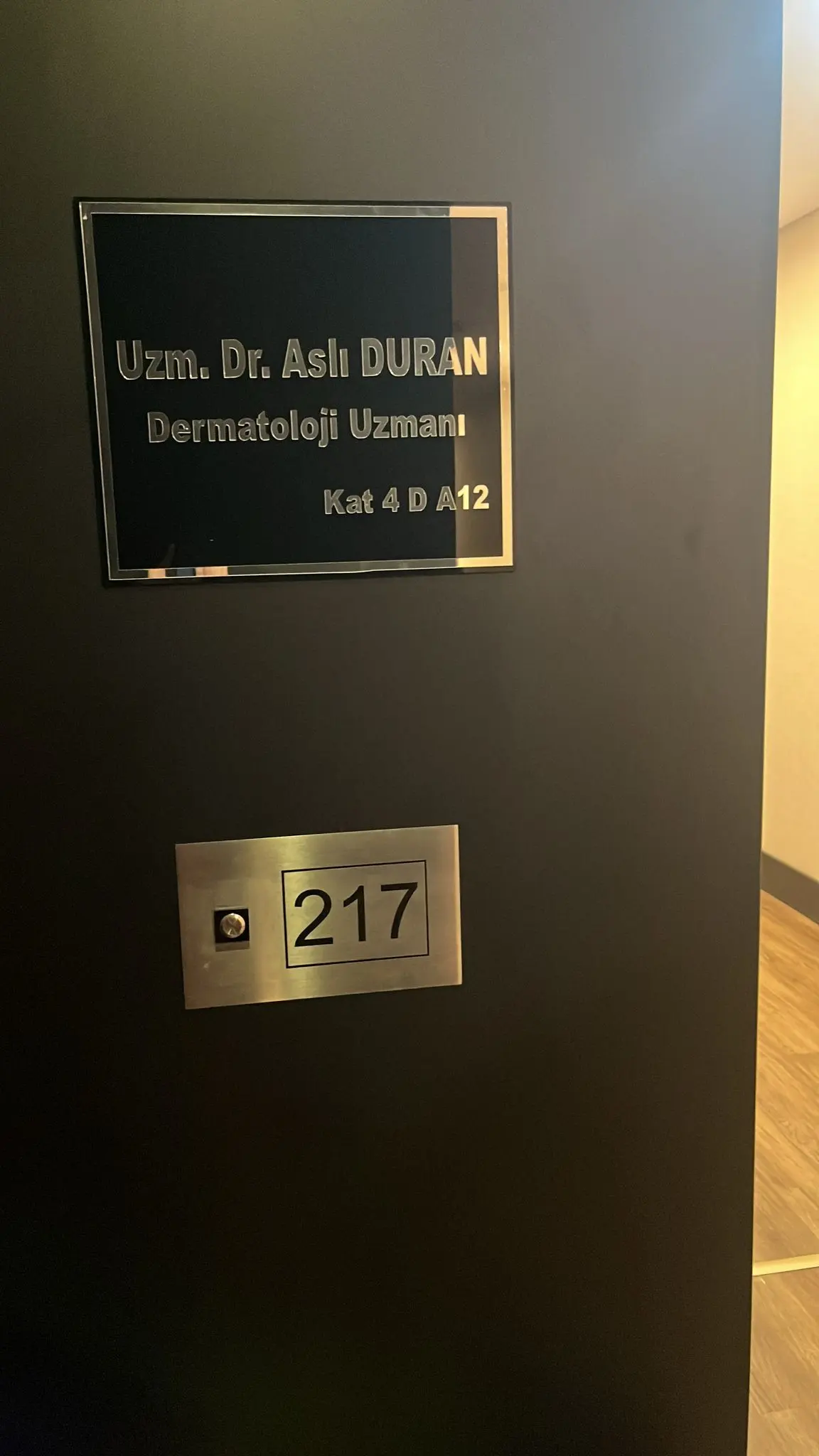 Uzm. Dr. Aslı Duran Muayenehanesi