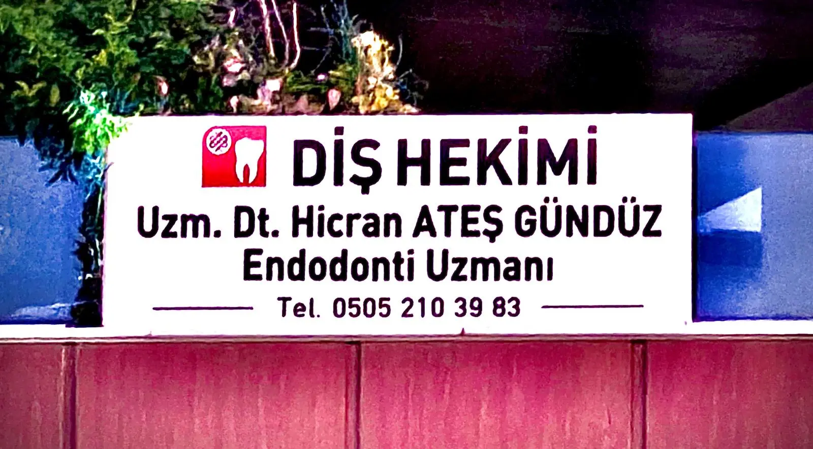 Uzm. Dt. Hicran Ateş Gündüz Muayenehanesi