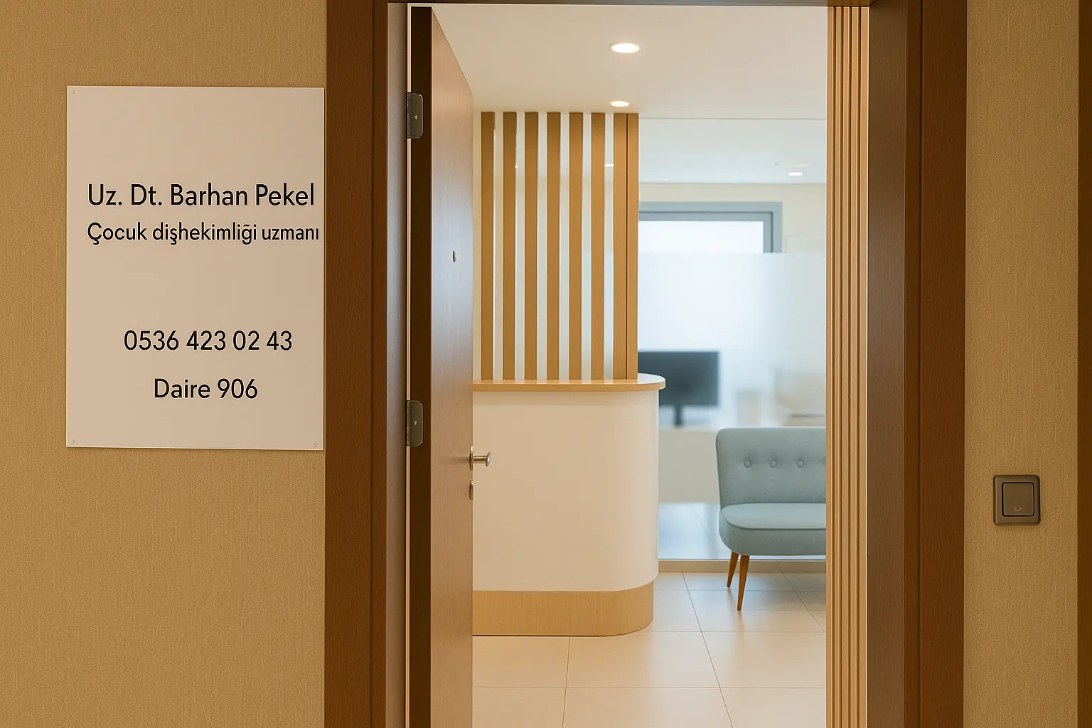 Pediatric Dentist Dr. Barhan Pekel Private Office
