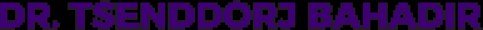 Dr. Tsenddorj Bahadır Muayenehanesi logo
