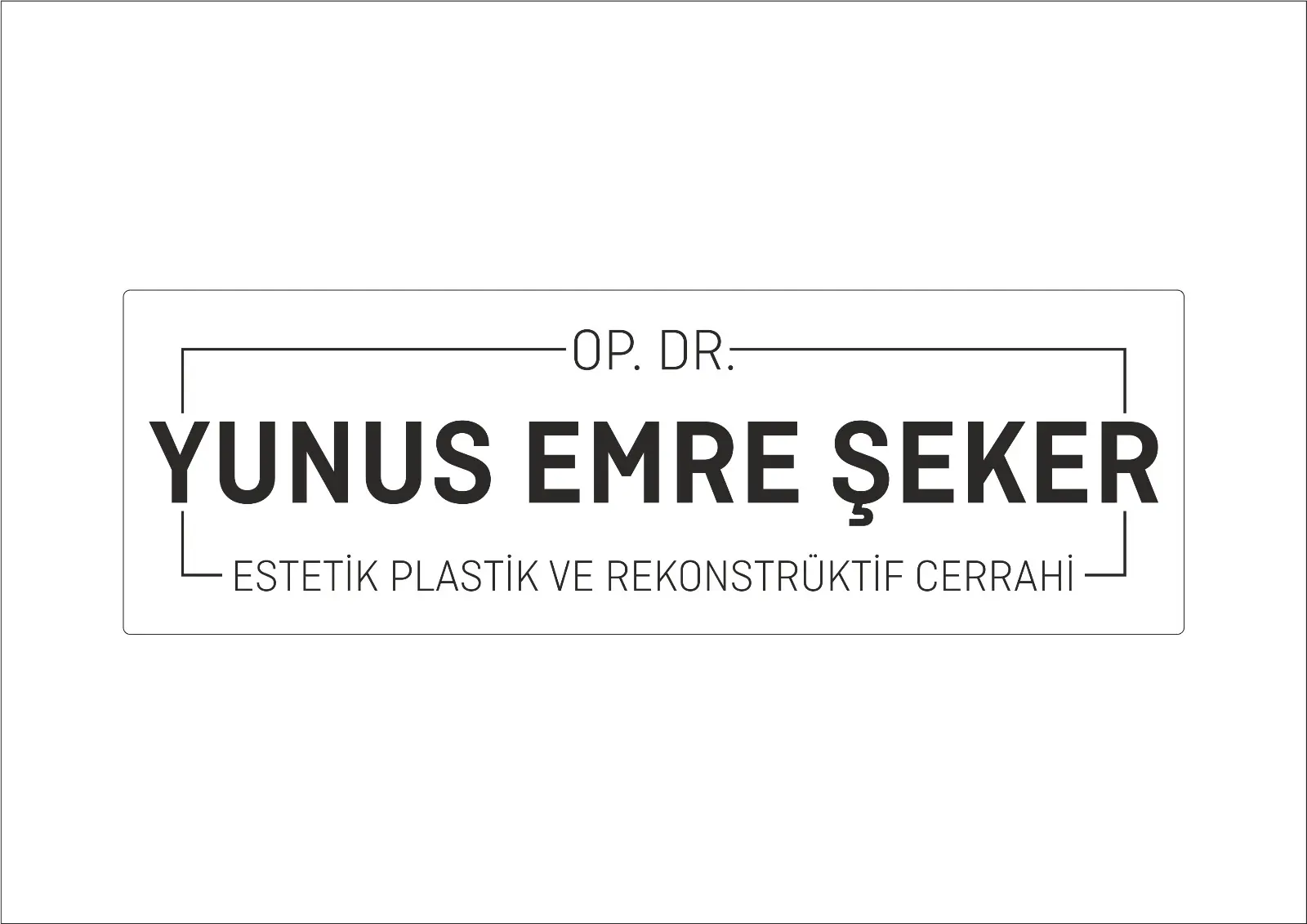 Op. Dr. Yunus Emre Şeker Muayenehanesi logo