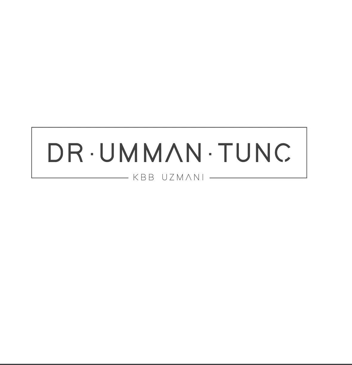 Op. Dr. Umman Tunç Muayenehanesi logo