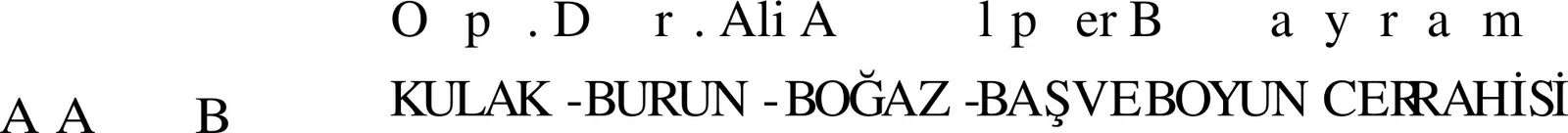Logo von Dr Ali Alper Bayram