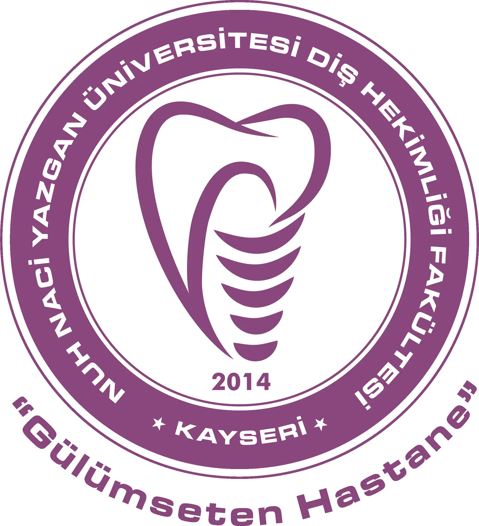 Kayseri Nuh Naci Yazgan Üniversitesi Ağız ve Diş Sağlığı Eğitim Uygulama ve Araştırma Merkezi logo