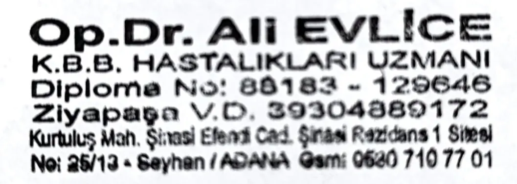 Logo von Dr Ali Evlice