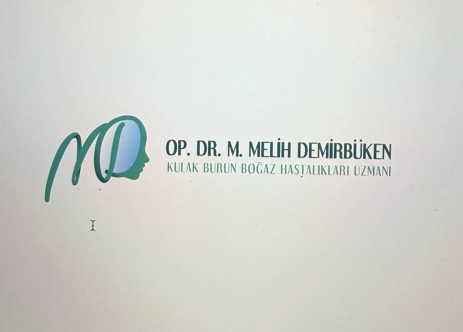 “Op. Dr. Melih Demirbüken logo