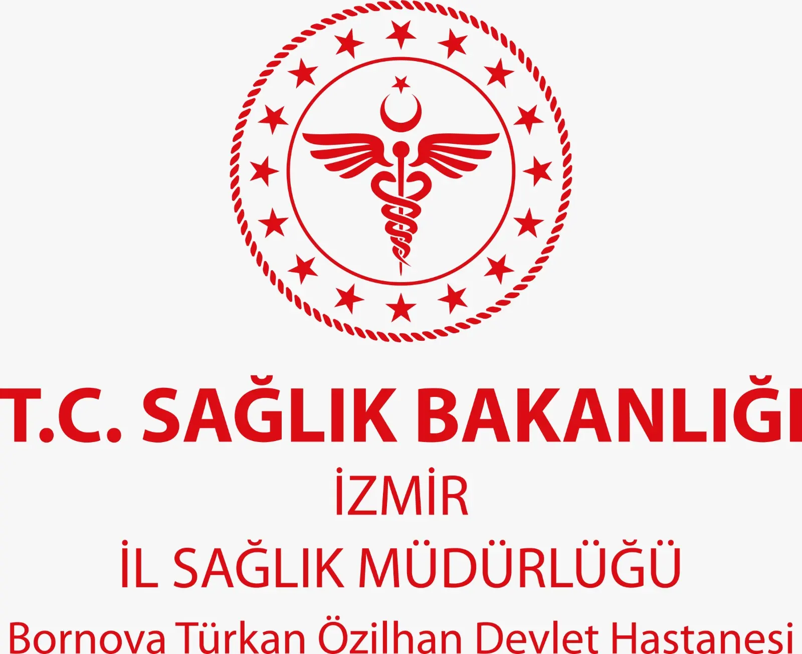 T.C. Sağlık Bakanlığı Bornova Türkan Özilhan Devlet Hastanesi logo