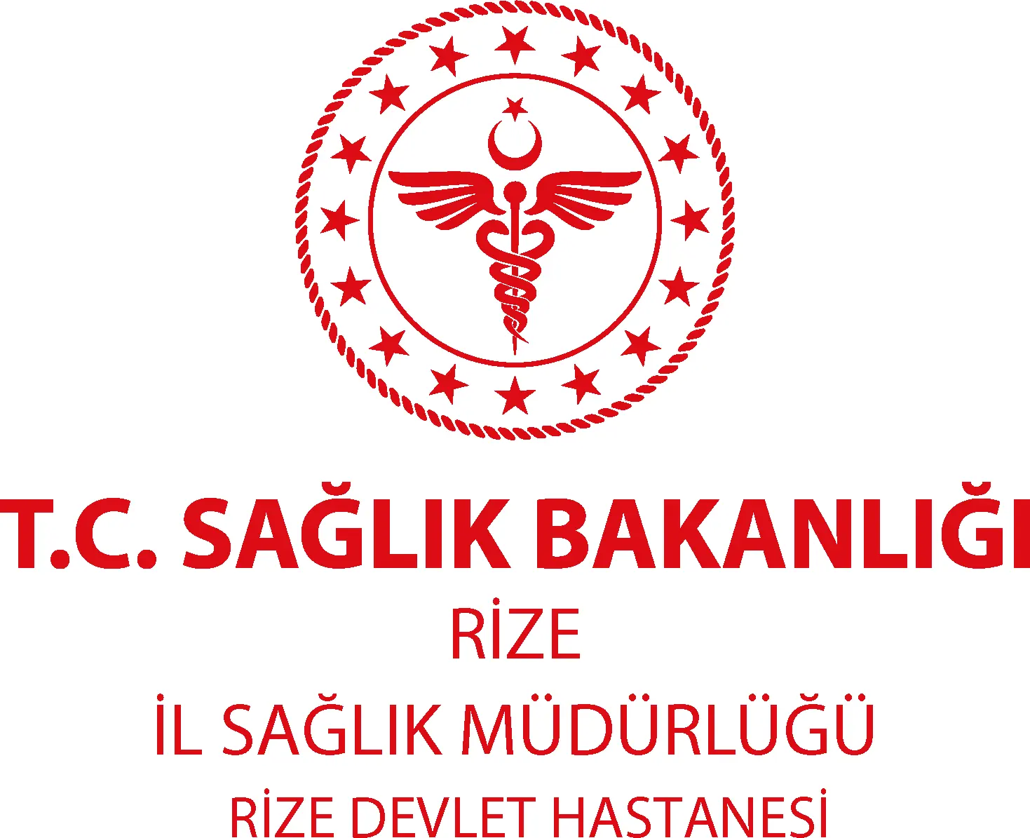 T.C. Sağlık Bakanlığı Rize Devlet Hastanesi logo