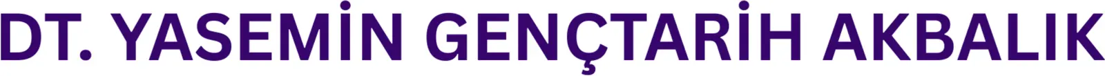 Logo von Diş Hekimi Yasemin GENÇTARİH AKBALIK