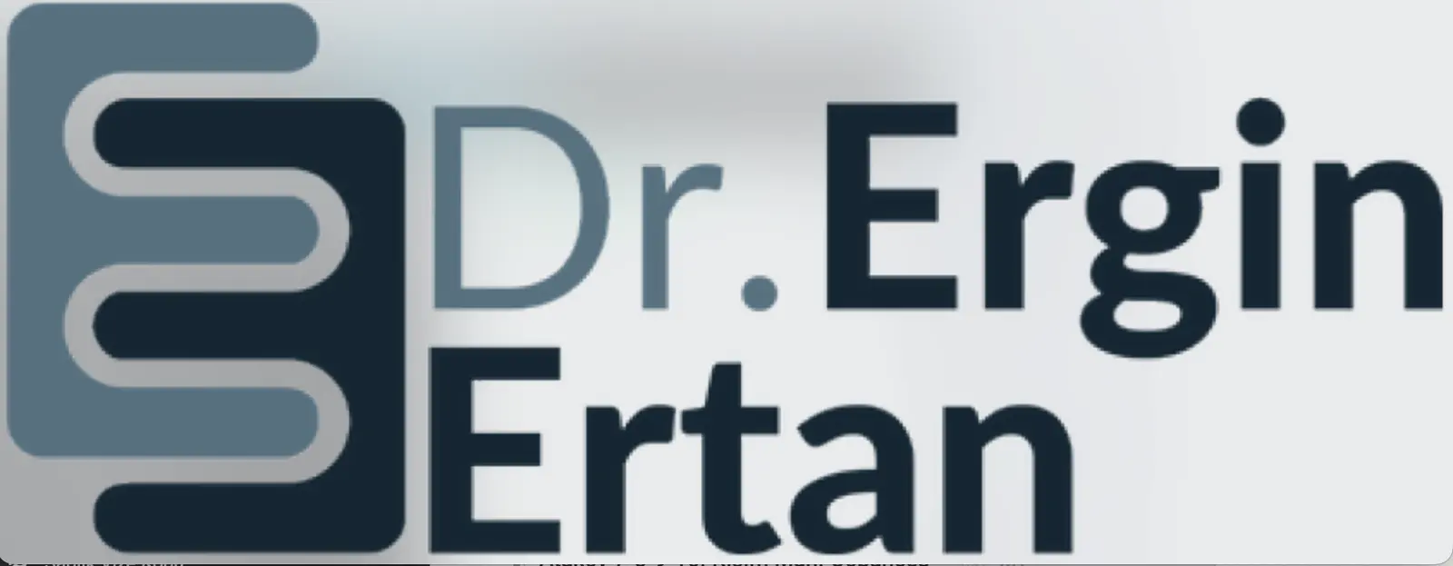 Dr. Ergin Ertan Muayenehanesi logo