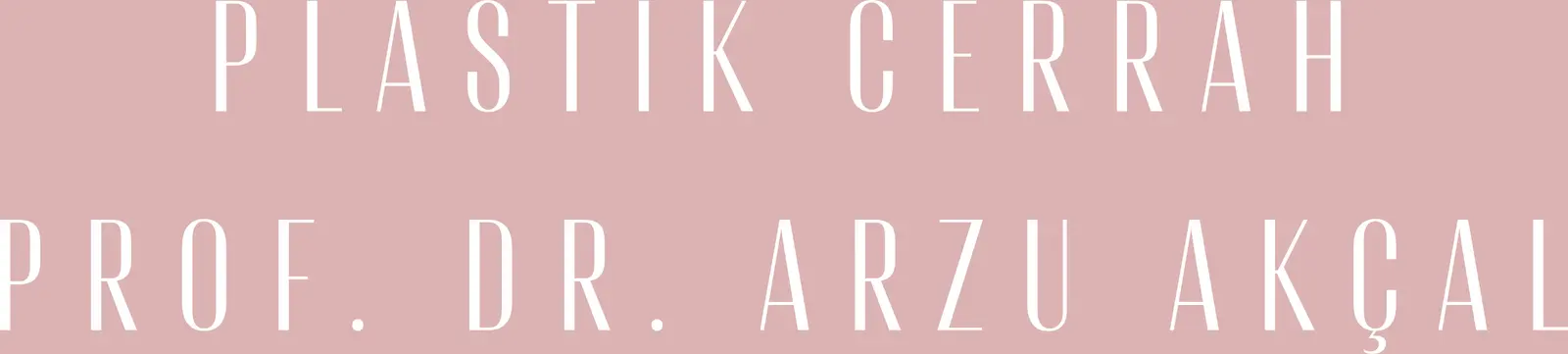 Prof. Dr. Arzu Akçal Muayenehanesi logo