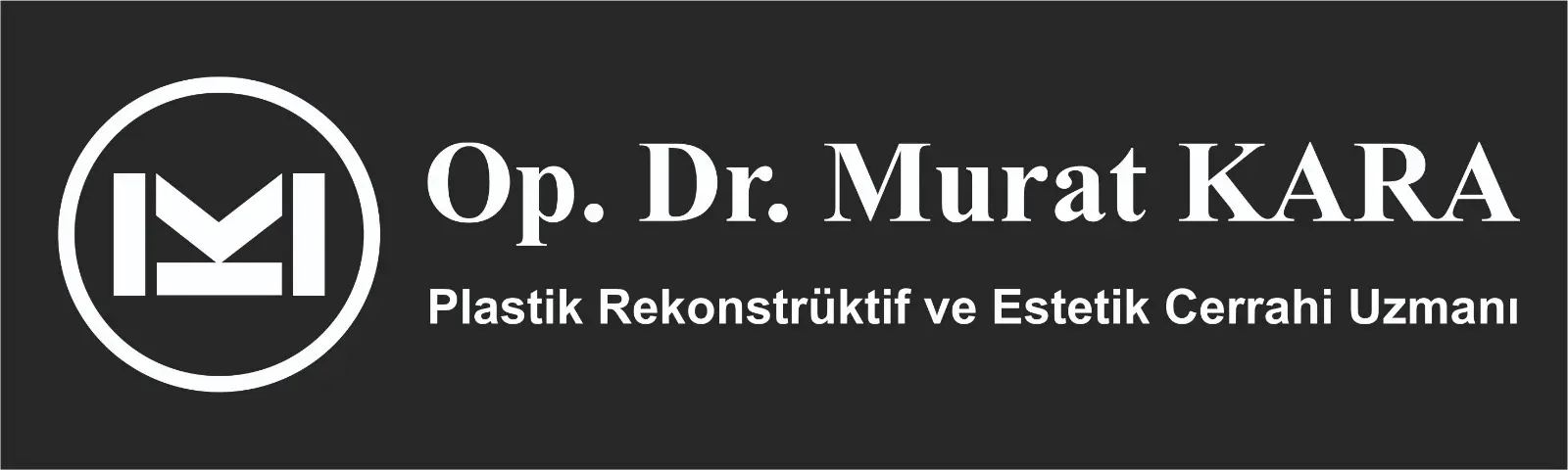 Op. Dr. Murat Kara Muayenehanesi logo