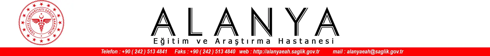 T.C. Sağlık Bakanlığı Alanya Eğitim ve Araştırma Hastanesi logo