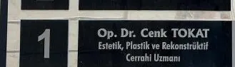 Op. Dr. Cenk Tokat Muayenehanesi