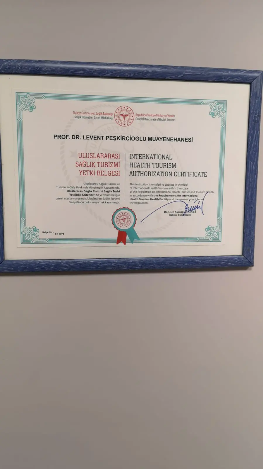 Prof. Dr. Levent Peşkircioğlu Muayenehanesi