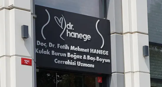 Doç. Dr. Fatih Mehmet Hanege Muayenehanesi